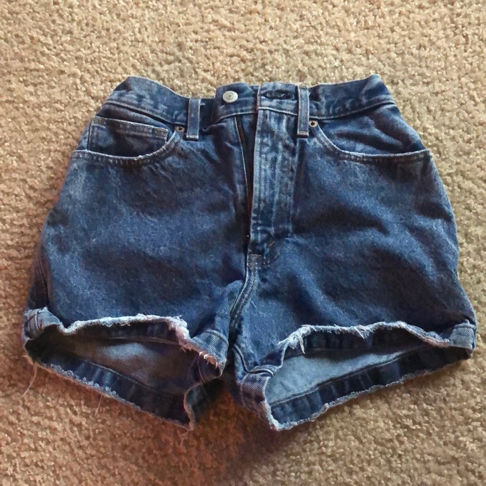 High rise Abercrombie shorts